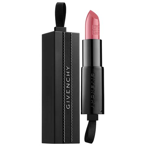 givenchy rouge interdit lipstick sensual rose|givenchy universal black lip balm.